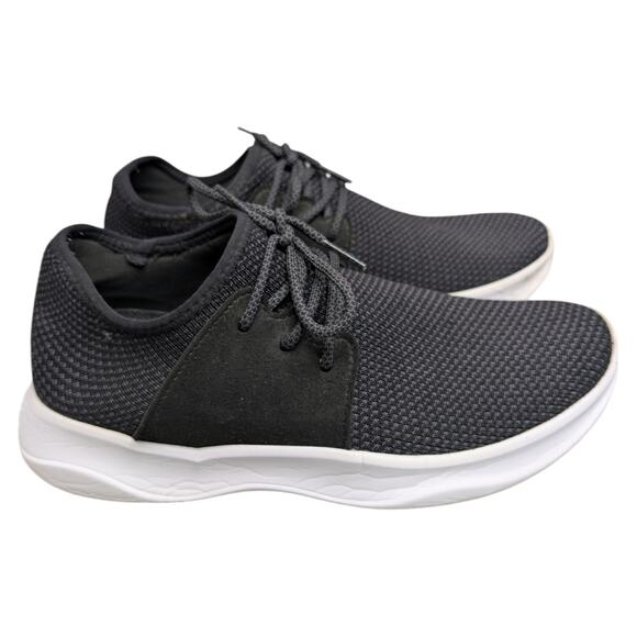 Vessi Everyday Classic Midnight Black White Waterproof Dyma-Tex Sneaker Womens 9 - Picture 4 of 12
